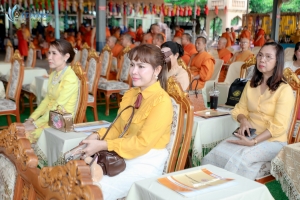 ร่วมพิธีเจริญพระพุทธมนต์เฉลิมพระเกียรติ ถวายพระพรชัยมงคลแด่ พระบาทสมเด็จพระเจ้าอยู่หัว เนื่องในโอกาสมหามงคลเฉลิมพระชนมพรรษา 6 รอบ 28 กรกฎาคม 2567 ครั้งที่ 10