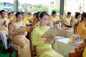 ร่วมพิธีเจริญพระพุทธมนต์เฉลิมพระเกียรติ ถวายพระพรชัยมงคลแด่ พระบาทสมเด็จพระเจ้าอยู่หัว เนื่องในโอกาสมหามงคลเฉลิมพระชนมพรรษา 6 รอบ 28 กรกฎาคม 2567 ครั้งที่ 10