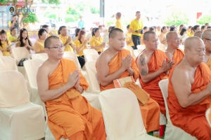 ร่วมพิธีเจริญพระพุทธมนต์เฉลิมพระเกียรติ ถวายพระพรชัยมงคลแด่ พระบาทสมเด็จพระเจ้าอยู่หัว เนื่องในโอกาสมหามงคลเฉลิมพระชนมพรรษา 6 รอบ 28 กรกฎาคม 2567 ครั้งที่ 10