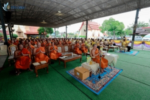 ร่วมพิธีเจริญพระพุทธมนต์เฉลิมพระเกียรติ ถวายพระพรชัยมงคลแด่ พระบาทสมเด็จพระเจ้าอยู่หัว เนื่องในโอกาสมหามงคลเฉลิมพระชนมพรรษา 6 รอบ 28 กรกฎาคม 2567 ครั้งที่ 10