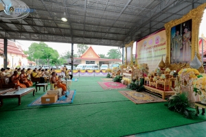 ร่วมพิธีเจริญพระพุทธมนต์เฉลิมพระเกียรติ ถวายพระพรชัยมงคลแด่ พระบาทสมเด็จพระเจ้าอยู่หัว เนื่องในโอกาสมหามงคลเฉลิมพระชนมพรรษา 6 รอบ 28 กรกฎาคม 2567 ครั้งที่ 10