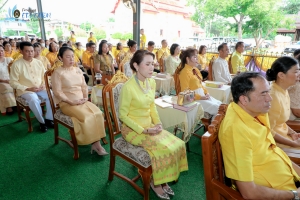 ร่วมพิธีเจริญพระพุทธมนต์เฉลิมพระเกียรติ ถวายพระพรชัยมงคลแด่ พระบาทสมเด็จพระเจ้าอยู่หัว เนื่องในโอกาสมหามงคลเฉลิมพระชนมพรรษา 6 รอบ 28 กรกฎาคม 2567 ครั้งที่ 10