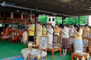 ร่วมพิธีเจริญพระพุทธมนต์เฉลิมพระเกียรติ ถวายพระพรชัยมงคลแด่ พระบาทสมเด็จพระเจ้าอยู่หัว เนื่องในโอกาสมหามงคลเฉลิมพระชนมพรรษา 6 รอบ 28 กรกฎาคม 2567 ครั้งที่ 10