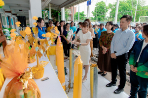 โครงการหล่อเทียนและถวายเทียนพรรษา ประจำปี 2568