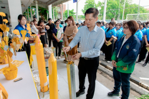 โครงการหล่อเทียนและถวายเทียนพรรษา ประจำปี 2568