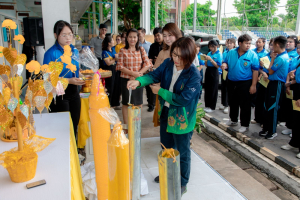 โครงการหล่อเทียนและถวายเทียนพรรษา ประจำปี 2568