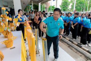 โครงการหล่อเทียนและถวายเทียนพรรษา ประจำปี 2568