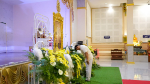 ร่วมพิธีเจริญพระพุทธมนต์ถวายพระพรชัยมงคลแด่ พระบาทสมเด็จพระเจ้าอยู่หัว และพระบรมวงศานุวงศ์ ประจำปี พ.ศ. 2568 ครั้งที่ 6