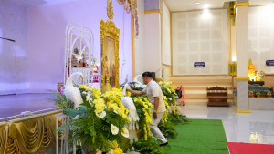 ร่วมพิธีเจริญพระพุทธมนต์ถวายพระพรชัยมงคลแด่ พระบาทสมเด็จพระเจ้าอยู่หัว และพระบรมวงศานุวงศ์ ประจำปี พ.ศ. 2568 ครั้งที่ 6