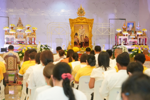 ร่วมพิธีเจริญพระพุทธมนต์ถวายพระพรชัยมงคลแด่ พระบาทสมเด็จพระเจ้าอยู่หัว และพระบรมวงศานุวงศ์ ประจำปี พ.ศ. 2568 ครั้งที่ 6