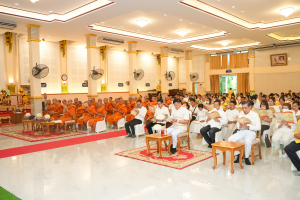ร่วมพิธีเจริญพระพุทธมนต์ถวายพระพรชัยมงคลแด่ พระบาทสมเด็จพระเจ้าอยู่หัว และพระบรมวงศานุวงศ์ ประจำปี พ.ศ. 2568 ครั้งที่ 6