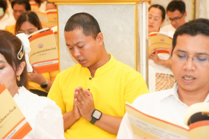 ร่วมพิธีเจริญพระพุทธมนต์ถวายพระพรชัยมงคลแด่ พระบาทสมเด็จพระเจ้าอยู่หัว และพระบรมวงศานุวงศ์ ประจำปี พ.ศ. 2568 ครั้งที่ 6