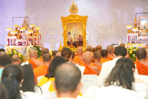 ร่วมพิธีเจริญพระพุทธมนต์ถวายพระพรชัยมงคลแด่ พระบาทสมเด็จพระเจ้าอยู่หัว และพระบรมวงศานุวงศ์ ประจำปี พ.ศ. 2568 ครั้งที่ 6