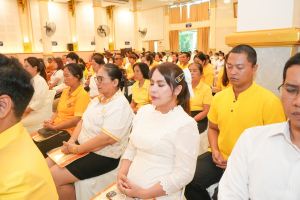 ร่วมพิธีเจริญพระพุทธมนต์ถวายพระพรชัยมงคลแด่ พระบาทสมเด็จพระเจ้าอยู่หัว และพระบรมวงศานุวงศ์ ประจำปี พ.ศ. 2568 ครั้งที่ 6