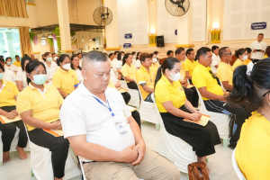 ร่วมพิธีเจริญพระพุทธมนต์ถวายพระพรชัยมงคลแด่ พระบาทสมเด็จพระเจ้าอยู่หัว และพระบรมวงศานุวงศ์ ประจำปี พ.ศ. 2568 ครั้งที่ 6