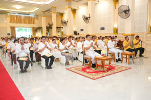 ร่วมพิธีเจริญพระพุทธมนต์ถวายพระพรชัยมงคลแด่ พระบาทสมเด็จพระเจ้าอยู่หัว และพระบรมวงศานุวงศ์ ประจำปี พ.ศ. 2568 ครั้งที่ 6