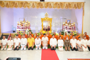 ร่วมพิธีเจริญพระพุทธมนต์ถวายพระพรชัยมงคลแด่ พระบาทสมเด็จพระเจ้าอยู่หัว และพระบรมวงศานุวงศ์ ประจำปี พ.ศ. 2568 ครั้งที่ 6