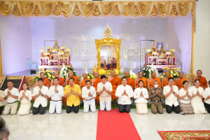 ร่วมพิธีเจริญพระพุทธมนต์ถวายพระพรชัยมงคลแด่ พระบาทสมเด็จพระเจ้าอยู่หัว และพระบรมวงศานุวงศ์ ประจำปี พ.ศ. 2568 ครั้งที่ 6
