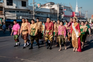 ร่วมเดินรณรงค์แต่งไทยงานแผ่นดินสมเด็จพระนารายณ์มหาราช ประจำปี พ.ศ. 2568