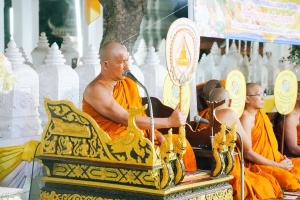 ร่วมพิธีเนื่องในวันสำคัญทางพระพุทธศาสนา วันมาฆบูชา ประจำปี พ.ศ. 2568 ณ วัดเสาธงทอง