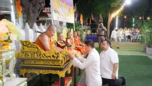 ร่วมพิธีเนื่องในวันสำคัญทางพระพุทธศาสนา วันมาฆบูชา ประจำปี พ.ศ. 2568 ณ วัดเสาธงทอง