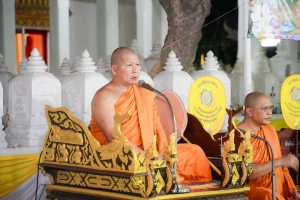 ร่วมพิธีเนื่องในวันสำคัญทางพระพุทธศาสนา วันมาฆบูชา ประจำปี พ.ศ. 2568 ณ วัดเสาธงทอง