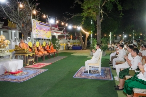 ร่วมพิธีเนื่องในวันสำคัญทางพระพุทธศาสนา วันมาฆบูชา ประจำปี พ.ศ. 2568 ณ วัดเสาธงทอง