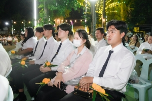 ร่วมพิธีเนื่องในวันสำคัญทางพระพุทธศาสนา วันมาฆบูชา ประจำปี พ.ศ. 2568 ณ วัดเสาธงทอง