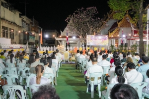 ร่วมพิธีเนื่องในวันสำคัญทางพระพุทธศาสนา วันมาฆบูชา ประจำปี พ.ศ. 2568 ณ วัดเสาธงทอง