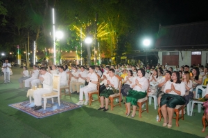 ร่วมพิธีเนื่องในวันสำคัญทางพระพุทธศาสนา วันมาฆบูชา ประจำปี พ.ศ. 2568 ณ วัดเสาธงทอง