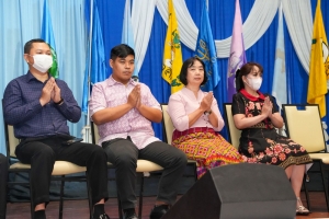 พิธีฝากตัวเป็นศิษย์ รับขวัญนักศึกษาสายครู มรภ.เทพสตรี และปฐมนิเทศ นศ. คณะครุศาสตร์