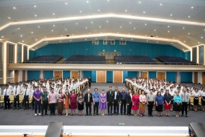 พิธีฝากตัวเป็นศิษย์ รับขวัญนักศึกษาสายครู มรภ.เทพสตรี และปฐมนิเทศ นศ. คณะครุศาสตร์