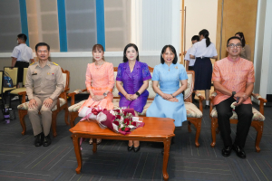 ร่วมพิธีไหว้ครูของโรงเรียนสาธิตมหาวิทยาลัยราชภัฏเทพสตรี ประจำปีการศึกษา 2568