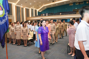 ร่วมพิธีไหว้ครูของโรงเรียนสาธิตมหาวิทยาลัยราชภัฏเทพสตรี ประจำปีการศึกษา 2568