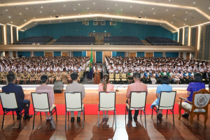 ร่วมพิธีไหว้ครูของโรงเรียนสาธิตมหาวิทยาลัยราชภัฏเทพสตรี ประจำปีการศึกษา 2568