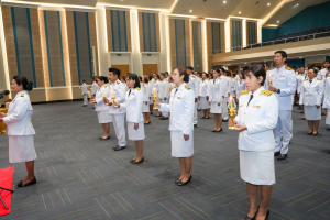 ร่วมพิธีถวายพระพรชัยมงคล พระบาทสมเด็จพระเจ้าอยู่หัว