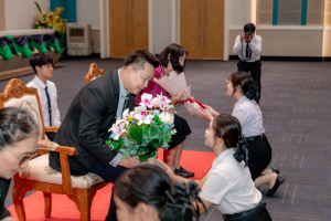 การแสดงมุทิตาจิตแด่ผู้เกษียณอายุราชการ ร้อยรักถักทอใจ สานสายใยมุทิตา