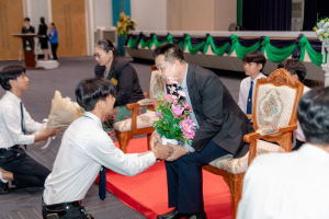 การแสดงมุทิตาจิตแด่ผู้เกษียณอายุราชการ ร้อยรักถักทอใจ สานสายใยมุทิตา