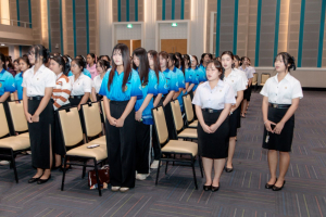 การแสดงมุทิตาจิตแด่ผู้เกษียณอายุราชการ ร้อยรักถักทอใจ สานสายใยมุทิตา