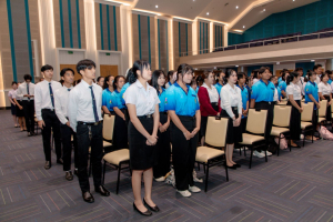 การแสดงมุทิตาจิตแด่ผู้เกษียณอายุราชการ ร้อยรักถักทอใจ สานสายใยมุทิตา