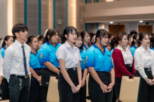 การแสดงมุทิตาจิตแด่ผู้เกษียณอายุราชการ ร้อยรักถักทอใจ สานสายใยมุทิตา