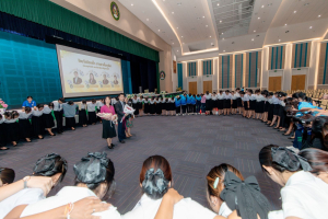 การแสดงมุทิตาจิตแด่ผู้เกษียณอายุราชการ ร้อยรักถักทอใจ สานสายใยมุทิตา