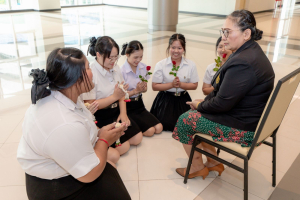 การแสดงมุทิตาจิตแด่ผู้เกษียณอายุราชการ ร้อยรักถักทอใจ สานสายใยมุทิตา