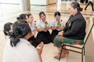 การแสดงมุทิตาจิตแด่ผู้เกษียณอายุราชการ ร้อยรักถักทอใจ สานสายใยมุทิตา