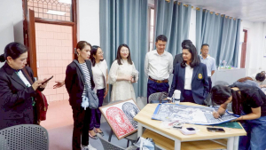 ร่วมหารือแนวทางการแลกเปลี่ยนทางวิชาการ และลงนามความร่วมมือกับ Guangxi Talent International College
