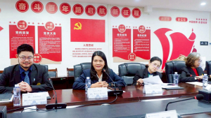 ร่วมหารือแนวทางการแลกเปลี่ยนทางวิชาการ และลงนามความร่วมมือกับ Guangxi Talent International College