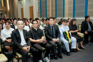 ร่วมพิธีปฐมนิเทศการฝึกซ้อมการเข้ารับพระราชทานปริญญาบัตร ประจำปี พ.ศ. 2568