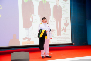 ร่วมพิธีปฐมนิเทศการฝึกซ้อมการเข้ารับพระราชทานปริญญาบัตร ประจำปี พ.ศ. 2568