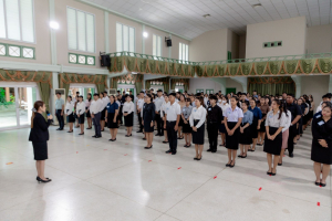 ร่วมพิธีปฐมนิเทศการฝึกซ้อมการเข้ารับพระราชทานปริญญาบัตร ประจำปี พ.ศ. 2568