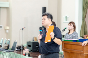 ร่วมพิธีปฐมนิเทศการฝึกซ้อมการเข้ารับพระราชทานปริญญาบัตร ประจำปี พ.ศ. 2568